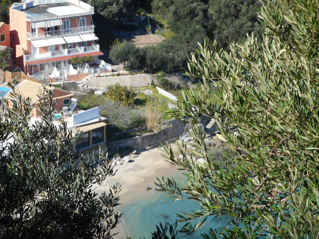 Molos Beach Apartments Paleokastritsa Buitenkant foto