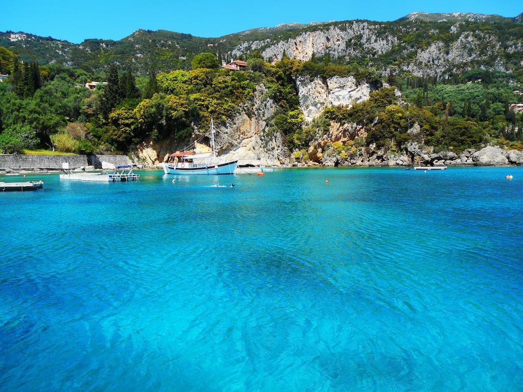 Molos Beach Apartments Paleokastritsa Buitenkant foto