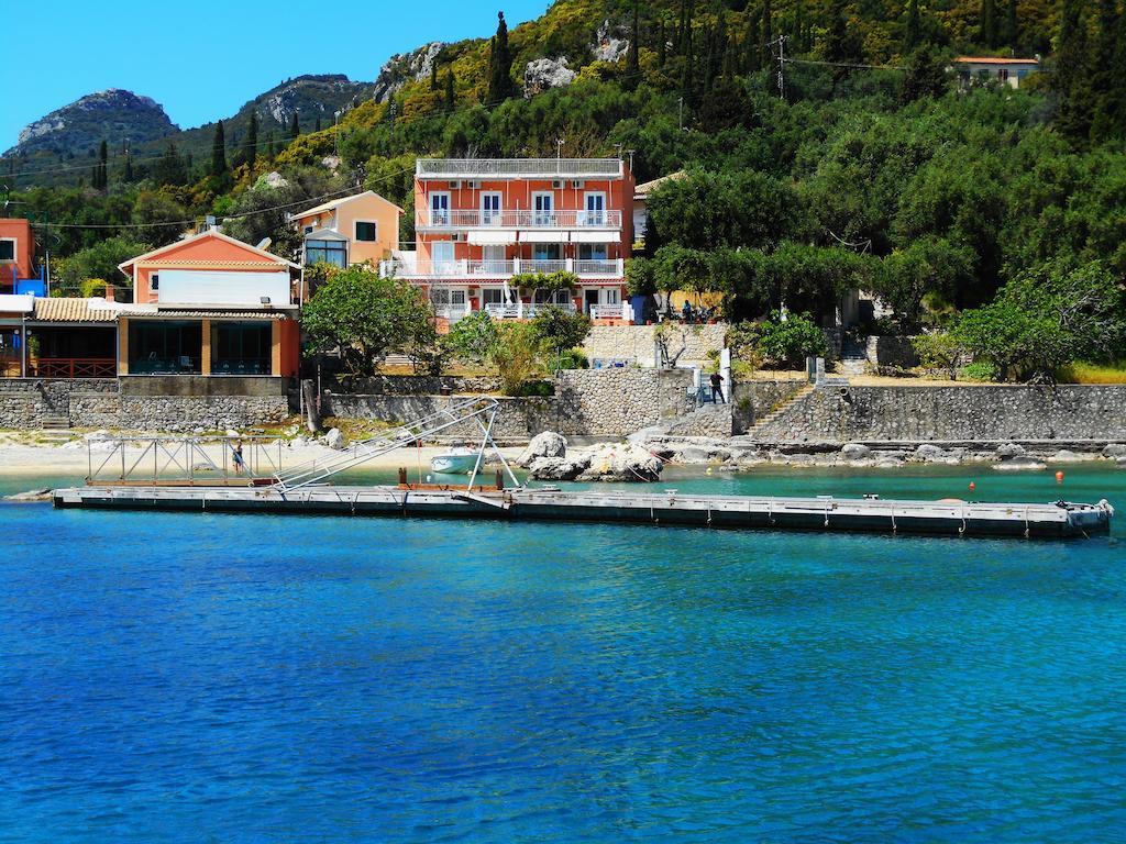 Molos Beach Apartments Paleokastritsa Buitenkant foto