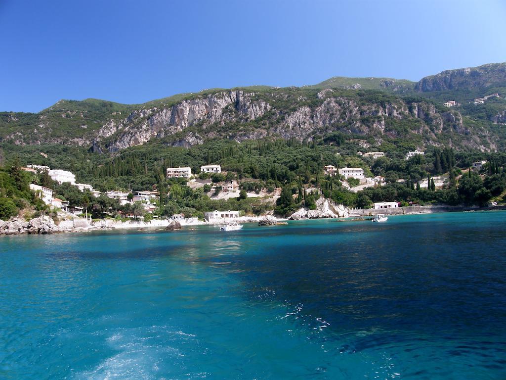 Molos Beach Apartments Paleokastritsa Buitenkant foto