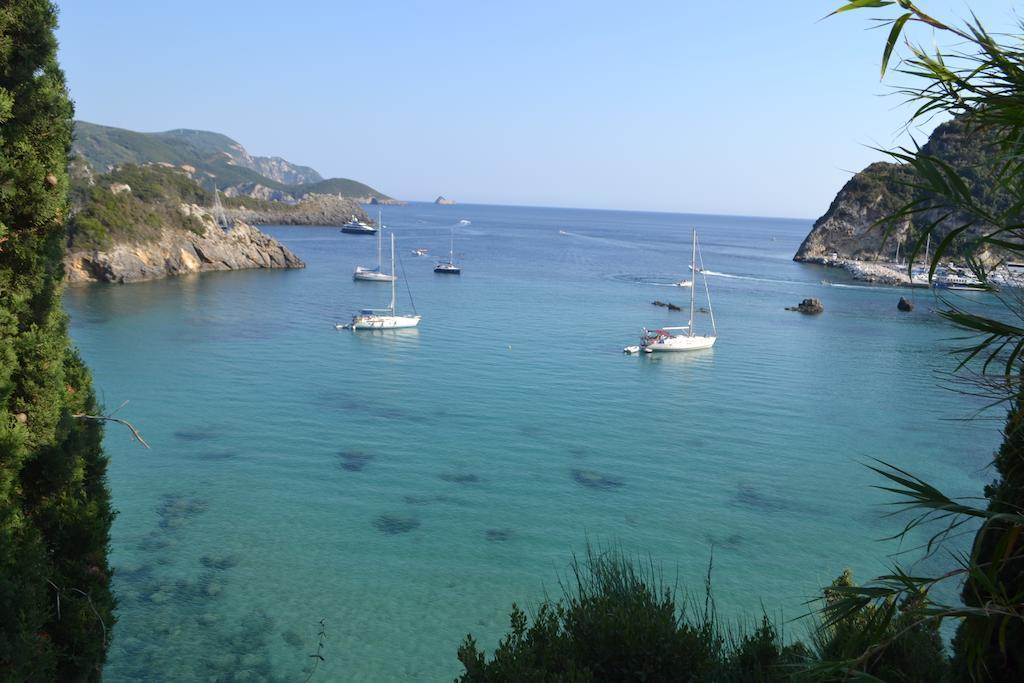 Molos Beach Apartments Paleokastritsa Buitenkant foto